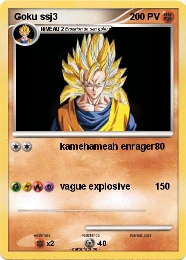 Pokemon Goku ssj3