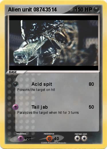 Pokemon Alien unit 08743514