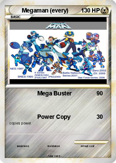 Pokemon Megaman (every)