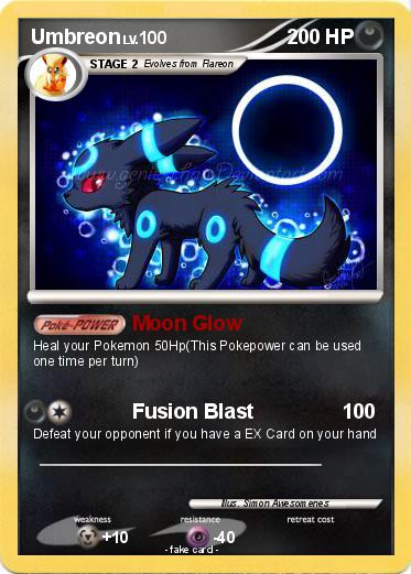 Pokémon Umbreon 879 879 - Moon Glow - My Pokemon Card