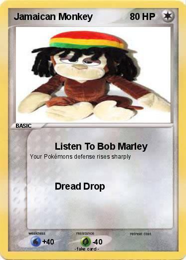 Pokemon Jamaican Monkey