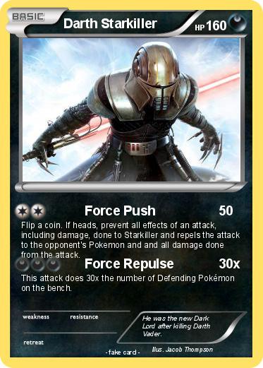 Pokemon Darth Starkiller