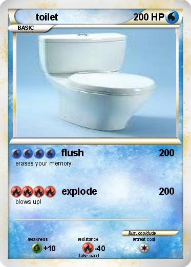Pokemon toilet