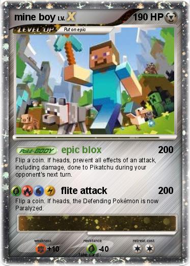 Pokemon mine boy
