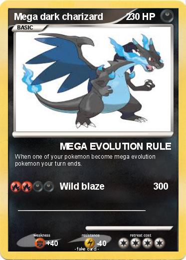 Pokemon Mega dark charizard         2