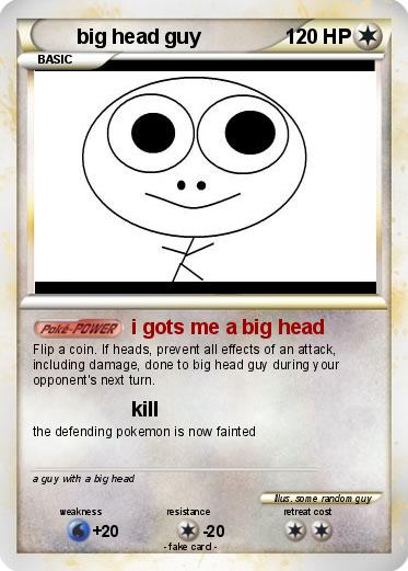 Pokemon big head guy