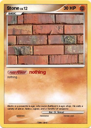 Pokemon Stone
