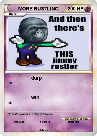 Pokemon MORE RUSTLING