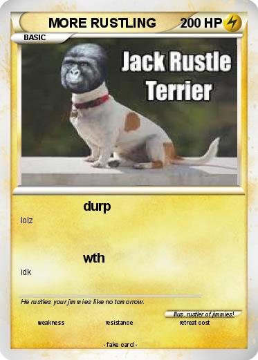 Pokemon MORE RUSTLING