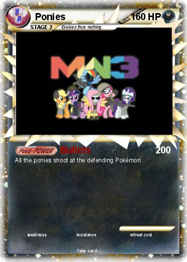 Pokemon Ponies