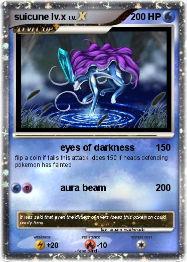Pokemon suicune lv.x