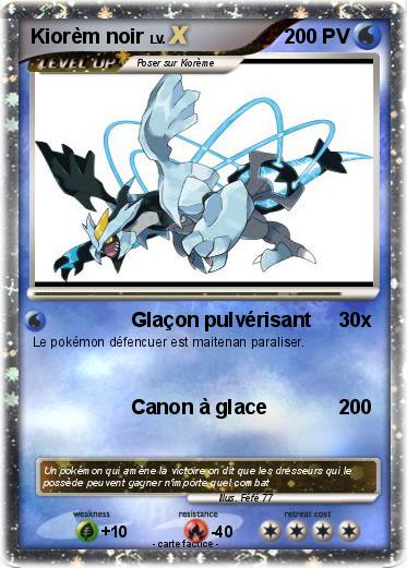 Pokemon Kiorèm noir