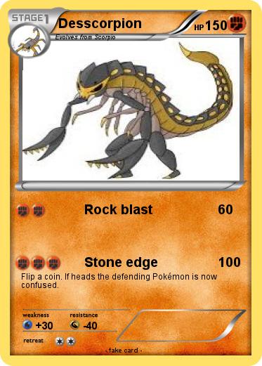 Pokemon Desscorpion