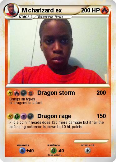 Pokemon M charizard ex