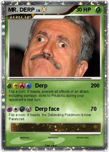 Pokemon MR. DERP