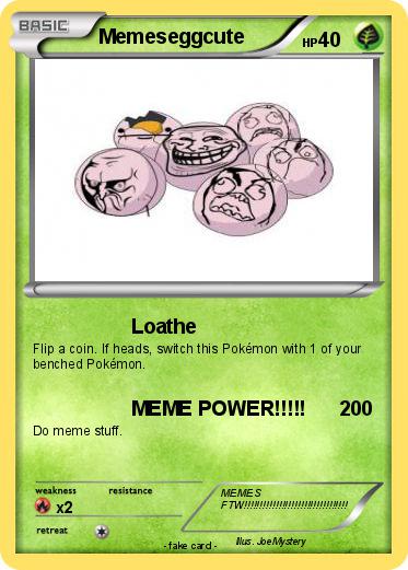 Pokemon Memeseggcute