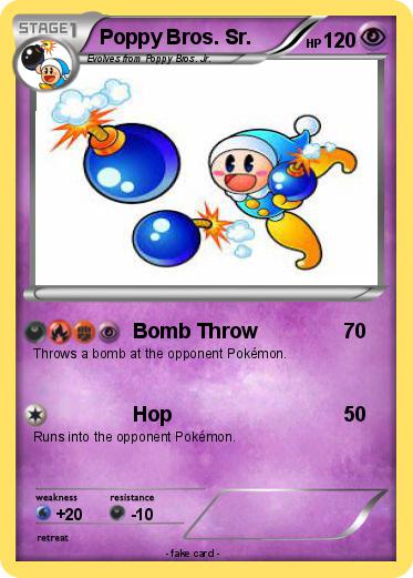Pokemon Poppy Bros. Sr.