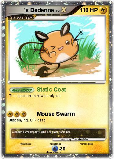 Pokemon _____'s Dedenne
