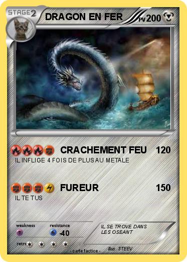 Pokemon DRAGON EN FER