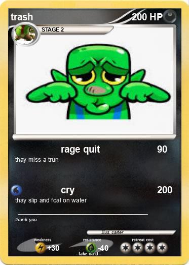 Pokemon trash