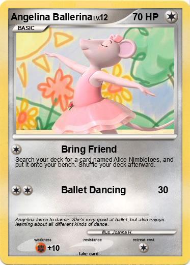 Pokemon Angelina Ballerina
