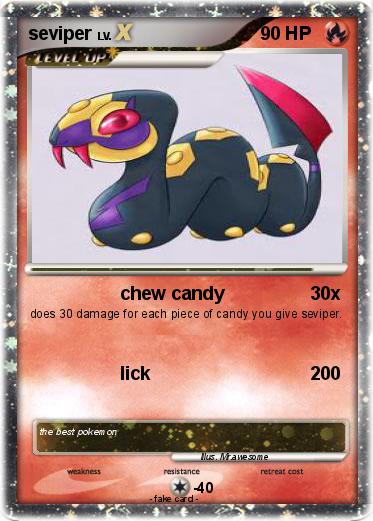Pokemon seviper