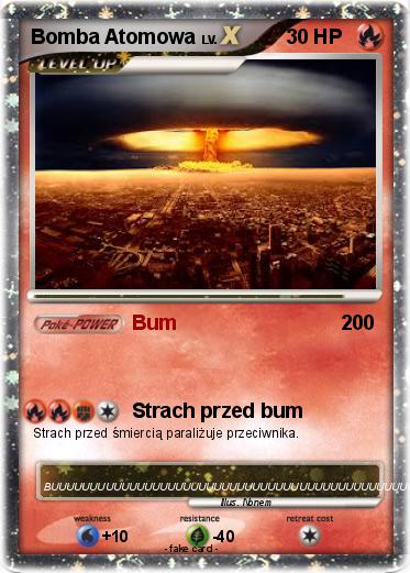 Pokemon Bomba Atomowa