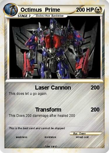 Pokemon Octimus  Prime