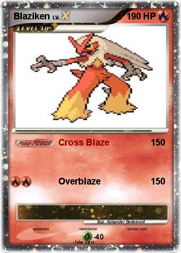Pokemon Blaziken