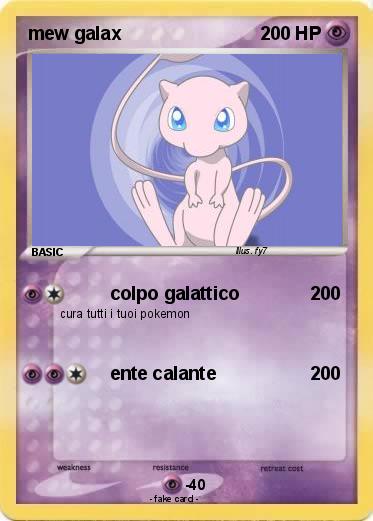 Pokemon mew galax