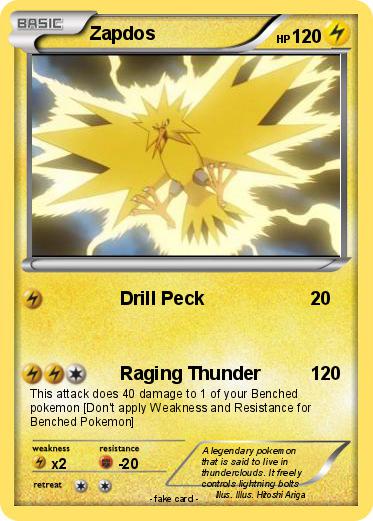 Pokemon Zapdos