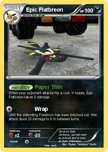 Pokemon Epic Flatbreon