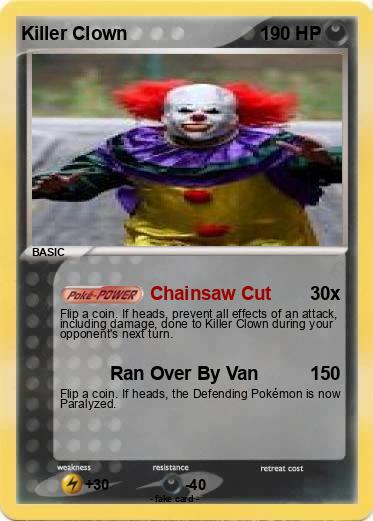 Pokemon Killer Clown