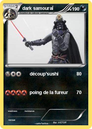 Pokemon dark samouraÏ