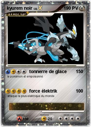 Pokemon kyurem noir