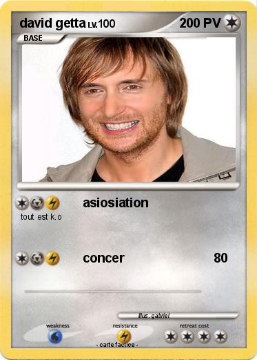 Pokemon david getta