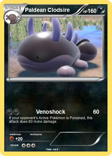 Pokemon Paldean Clodsire