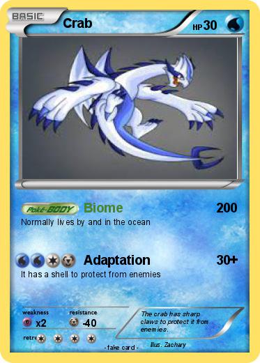 Pokemon Crab