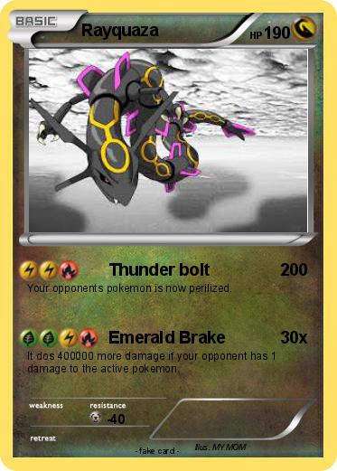 Pokemon Rayquaza