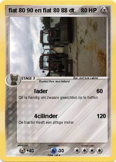 Pokemon fiat 80 90 en fiat 80 88 dt