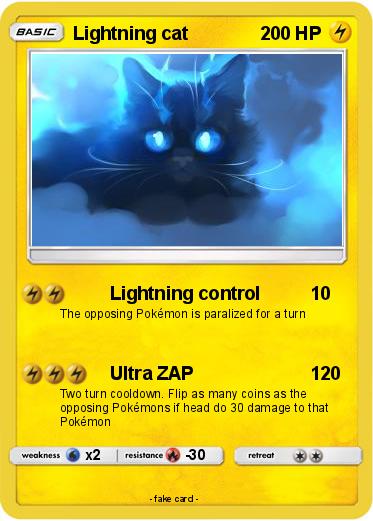 Pokemon Lightning cat
