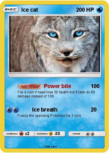 Pokemon Ice cat