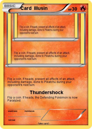 Pokemon Card  Illusin