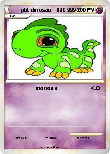 Pokemon ptit dinosaur  999 999