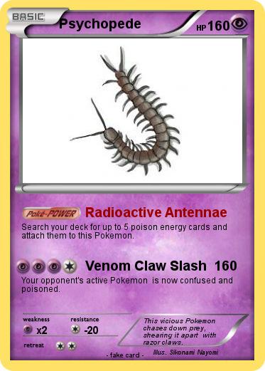 Pokemon Psychopede