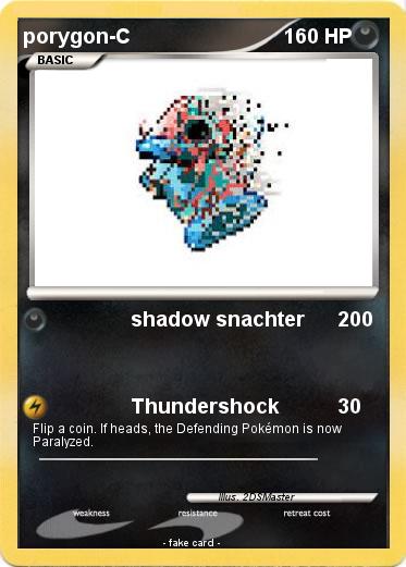 Pokemon porygon-C