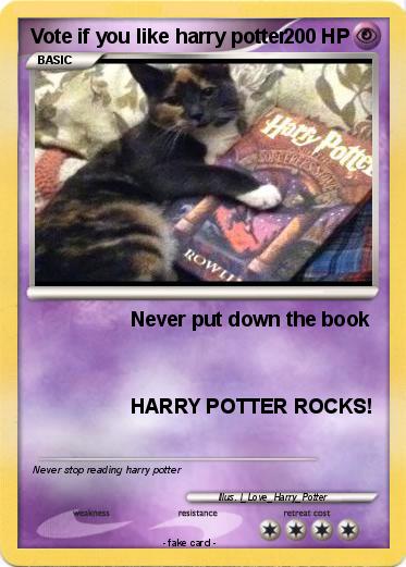 Pokemon Vote if you like harry potter
