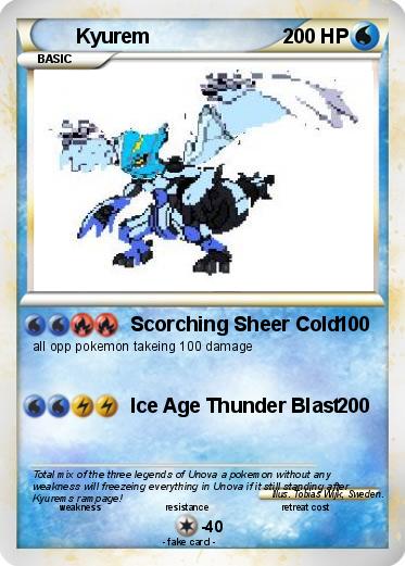 Pokemon Kyurem