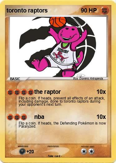 Pokemon toronto raptors