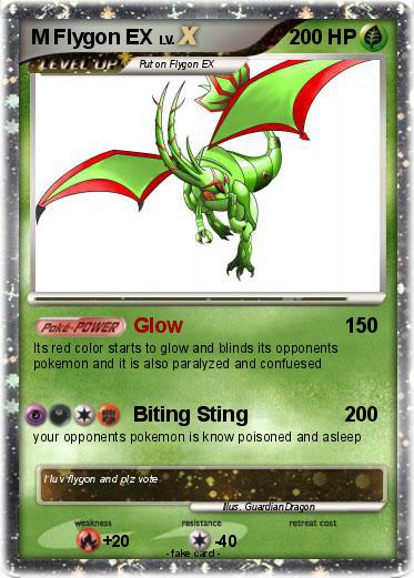 Pokemon M Flygon EX
